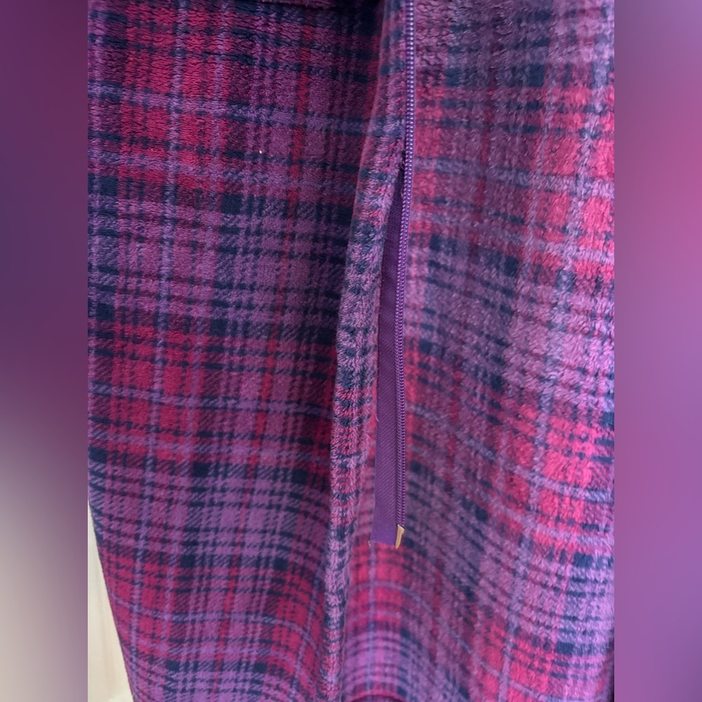 Cozy Plaid Robe - Picture 4 of 6